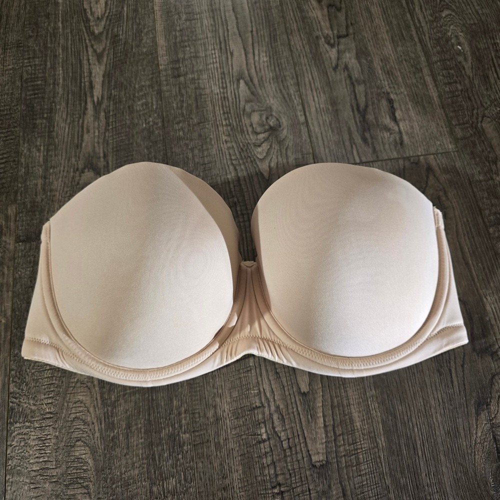 Wacoal Red Carpet Strapless Underwire Bra 854119 Sand Beige Nude 40DD